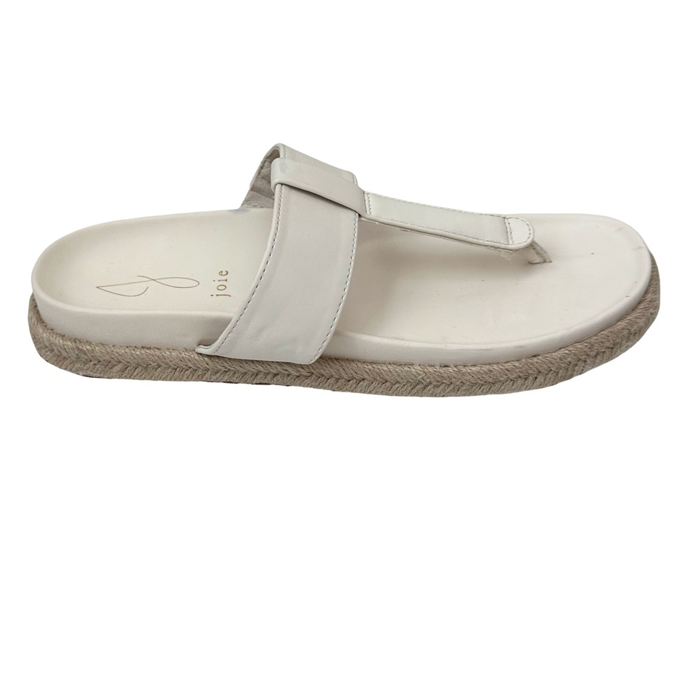 Joie "Nacho" Ivory Bohemian Thong Espadrille Sandals
